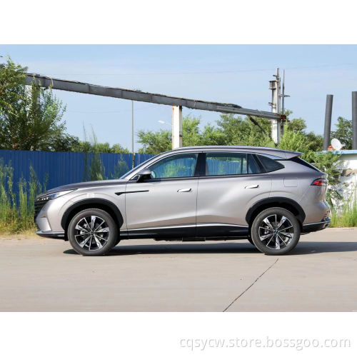 Высокая популярность автомобилей подержанных автомобилей дешевый компактный внедорожник Rongwei Rx5 Новая энергия 2021 Eplus Swing Door Горизонтальное размещение EV Car